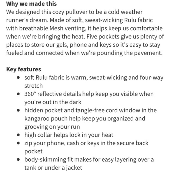 Lululemon Athletica Pink Base Runner Half Zip Pull - Picture 13 of 13